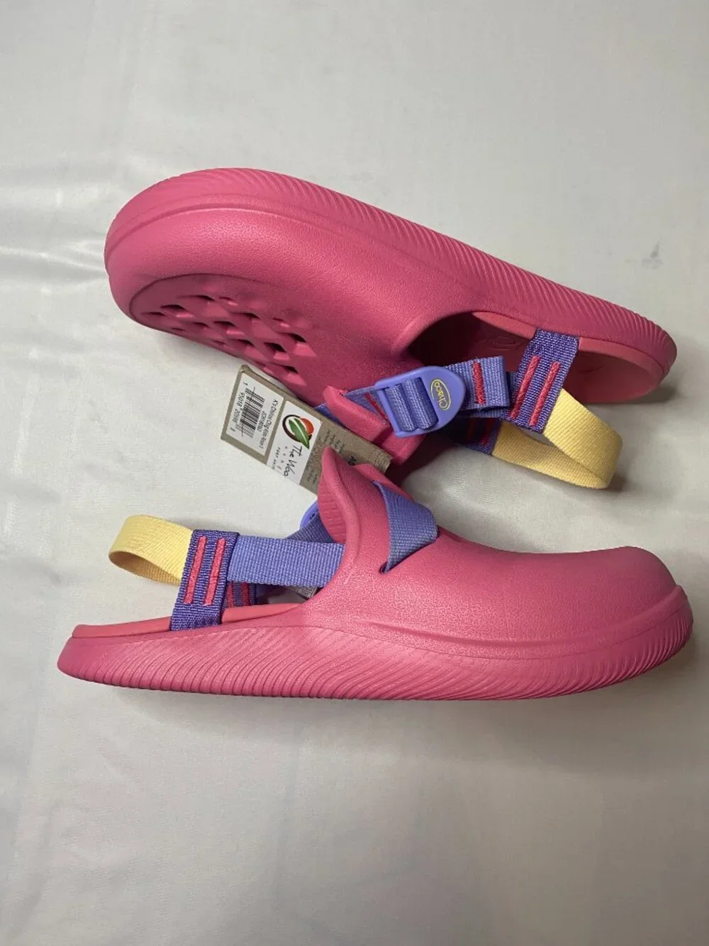 Chaco Chillos Clog Girls Size 5 Rose Pink Water Shoes JCH180362 NWT